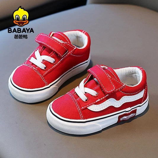 Babaya Baby Shoes Children Canvas Shoes 1-3 Year Old Soft Sole baby Boys and Girls Walking Shoes breathable Casual Sneakers