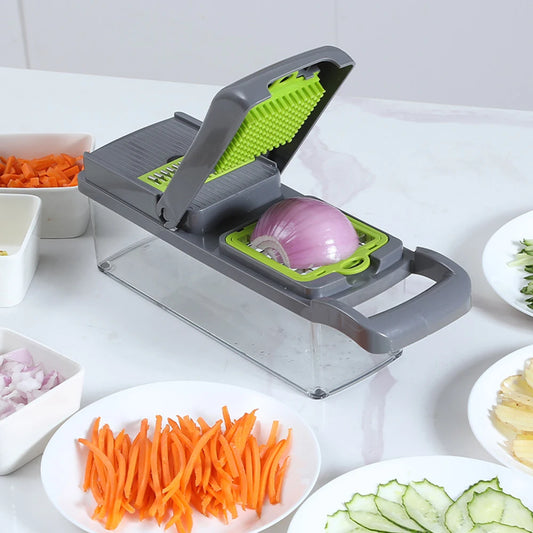 Multifunctional Vegetable Chopper Handle Food Grate Food Chopper Vegetable Slicer Dicer Cut Kitchen Items cocina